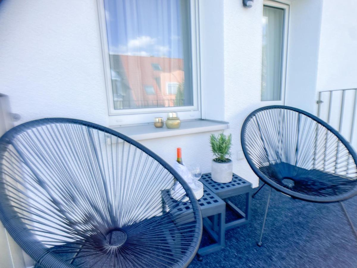 M-Style 02 Apartment Mit Balkon 24H Self-Check-In, Free Parking, Netflix Nürnberg Exterior foto